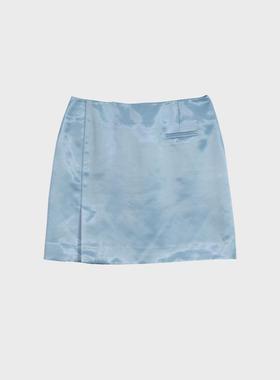 【haag直营】H型水光感百搭短裙a glossy skirt