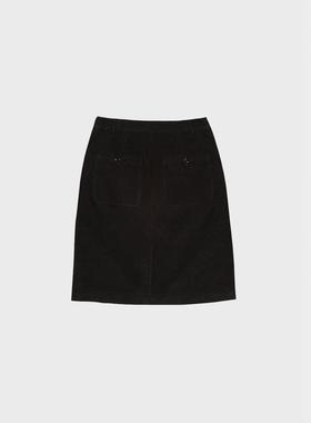 【haag直营】24冬季灯芯绒裙子a corduroy skirt