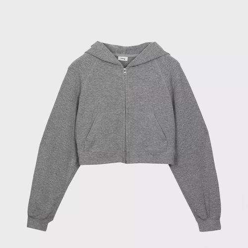 韩国haag直营正品针织舒适连帽衫