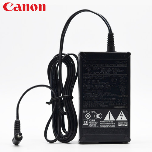 佳能CA-570原装充电器HFM400 FS200 XA30 XA35 HF200 HG10 FS46 FS406 FS37 FS36 FS30适配器