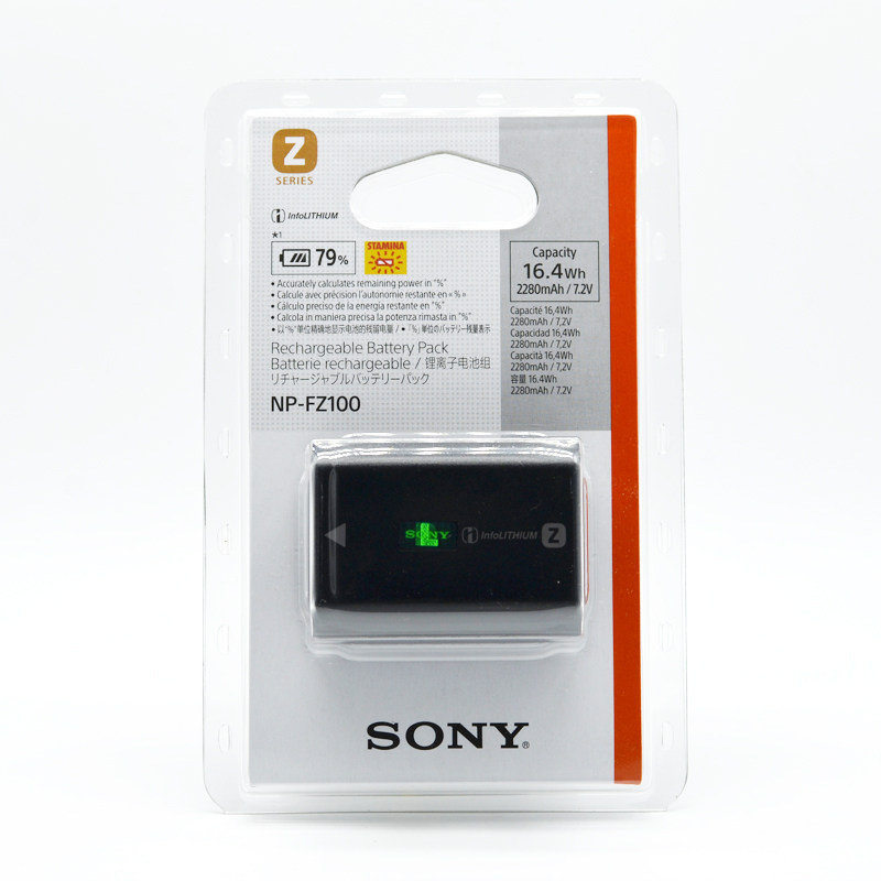 索尼 np-fz100 a9 a9m2 a6600 fx3 a1 a7c a7s3 a7r3 r4 原装电池