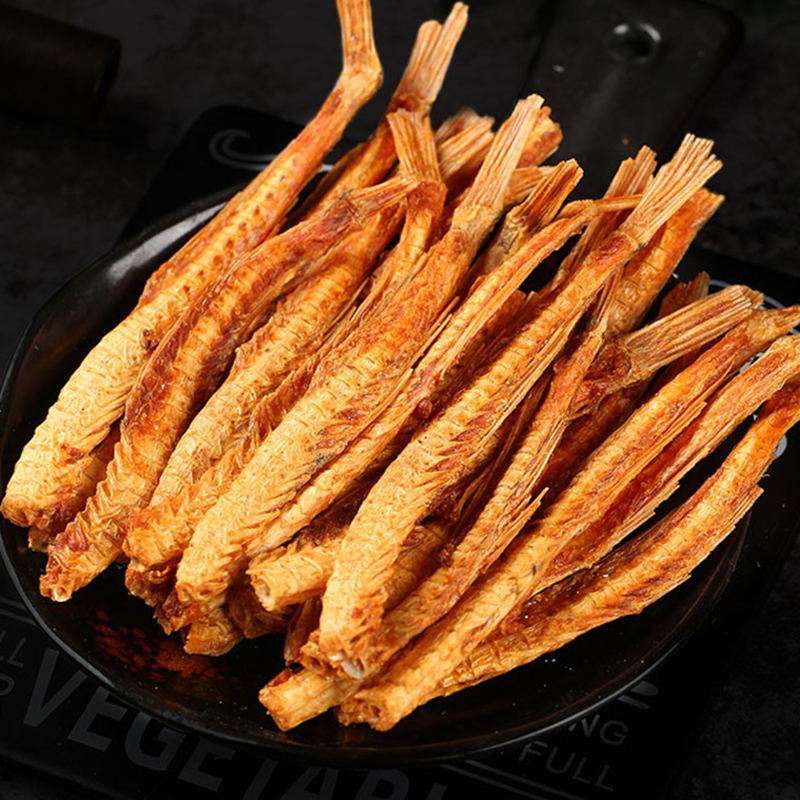 香酥鱼骨头脆即食休闲解馋零食品小吃网红海鲜干货下酒菜大连特产