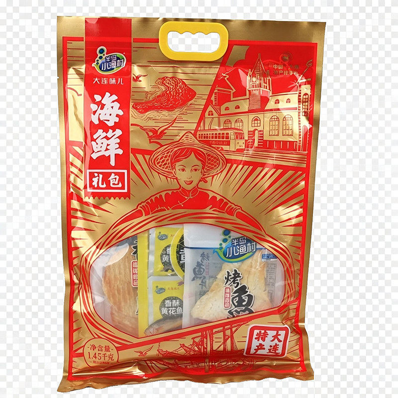 半岛小渔村海鲜大礼包大连特产海鲜零食小吃鱿鱼丝烤鱼片伴手礼盒