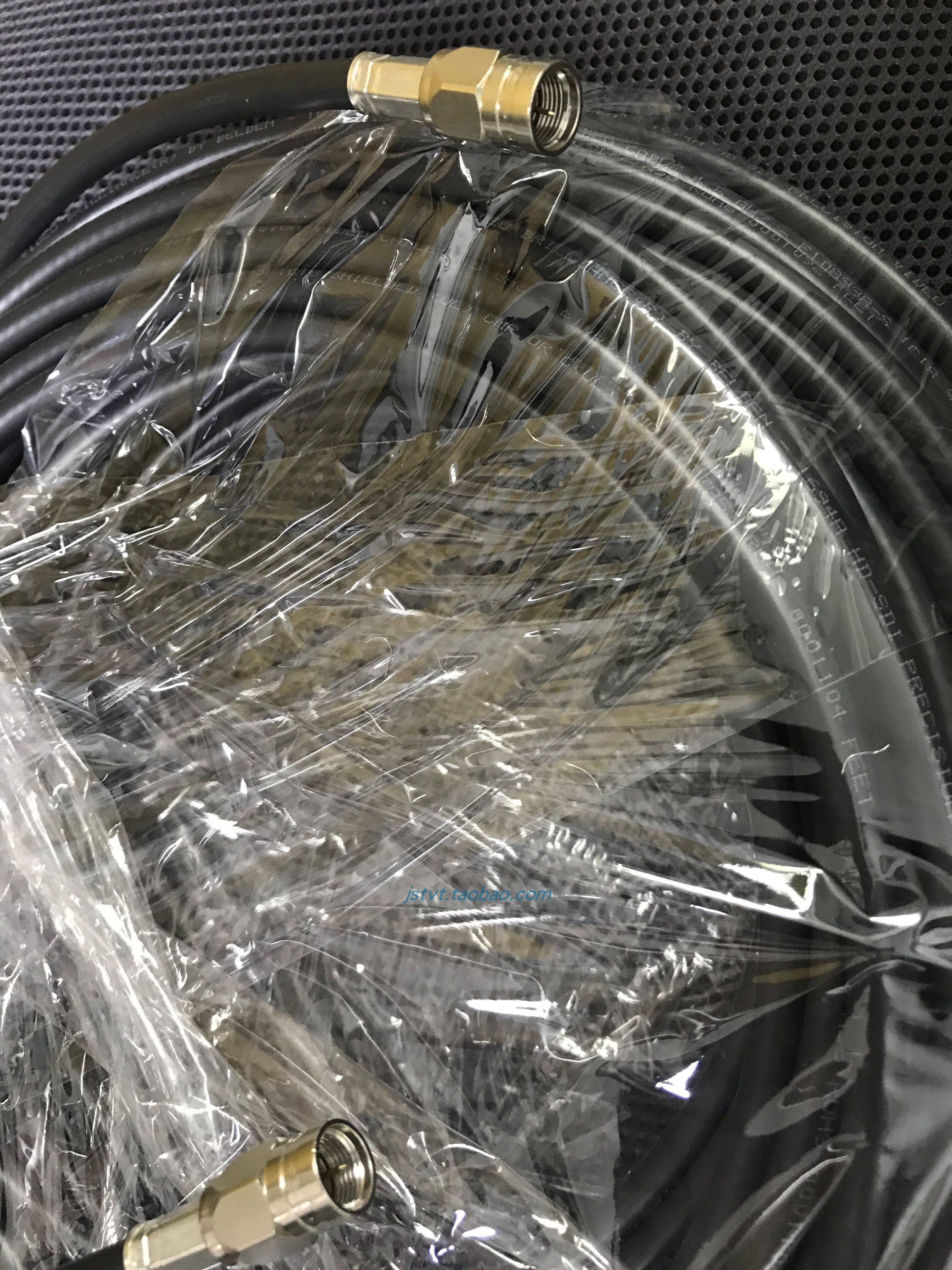 美国百通belden 1694A或1694As制作卫星天线接头英制F头