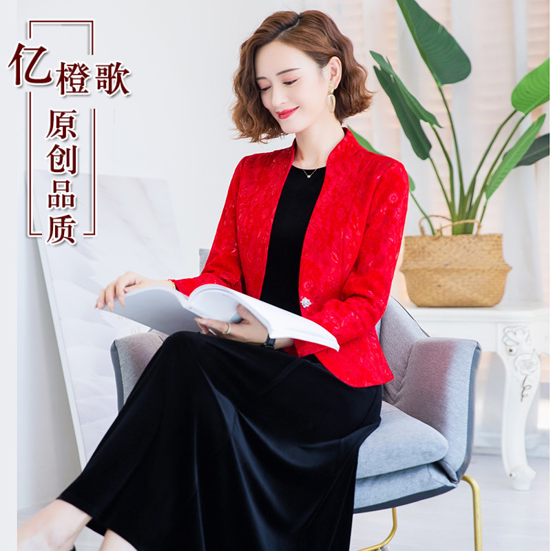 妈妈婚宴礼服外套，原创正品