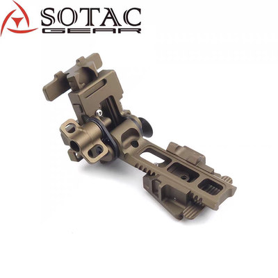 【超战推荐】SOTAC Alpha 镂空款 超轻量化头盔支架 硬质氧化