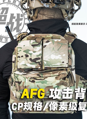 【超战推荐】AFG 攻击拉链背板JPC2.0战术背心附包500D消光 P042