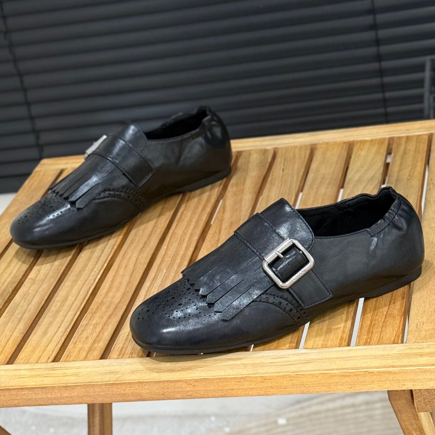 英伦流苏皮带扣乐福鞋女2025年秋季一脚蹬百搭豆豆鞋复古平底单鞋,女鞋,乐福鞋（豆豆鞋）,淘宝优惠券,粉丝福利购,淘宝优惠卷