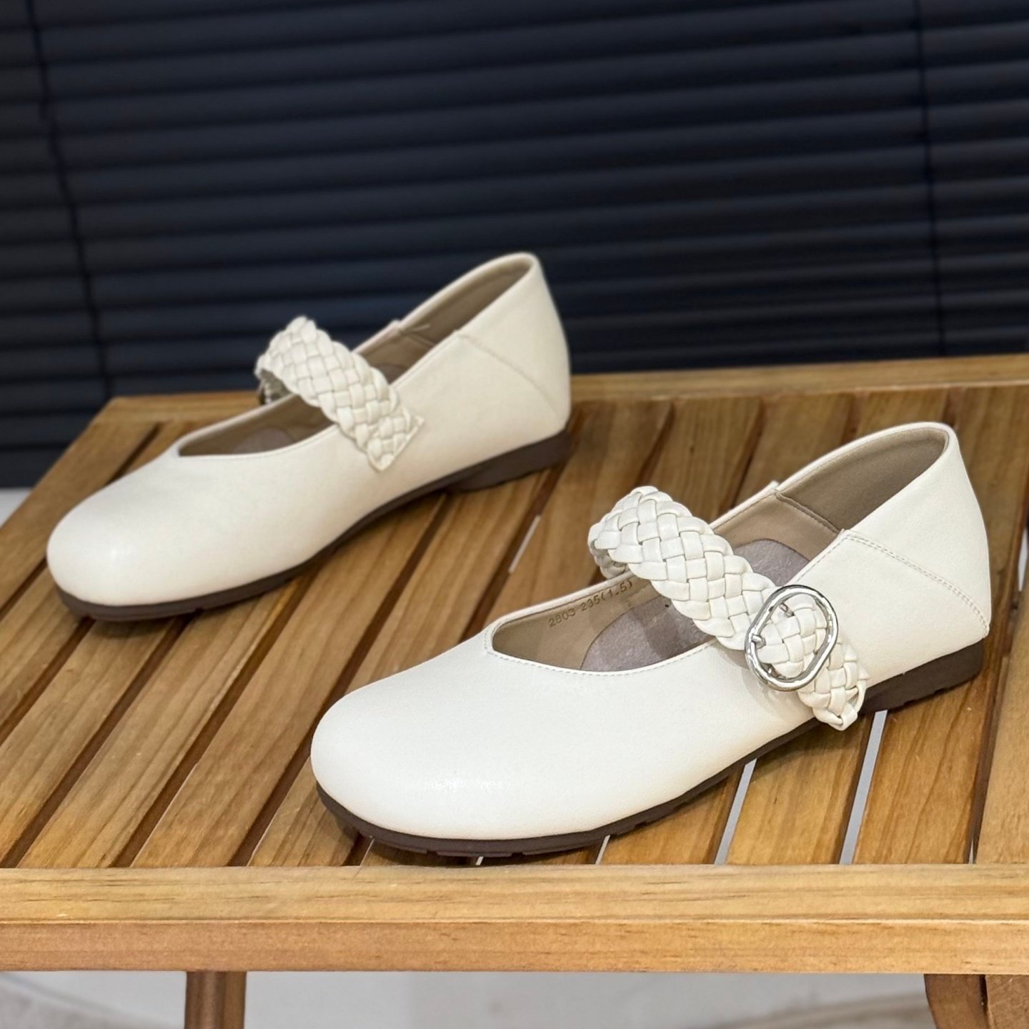 法式复古编织一字带玛丽珍鞋女2026春季新款时尚平底两穿浅口单鞋,女鞋,玛丽珍鞋,淘宝优惠券,粉丝福利购,淘宝优惠卷