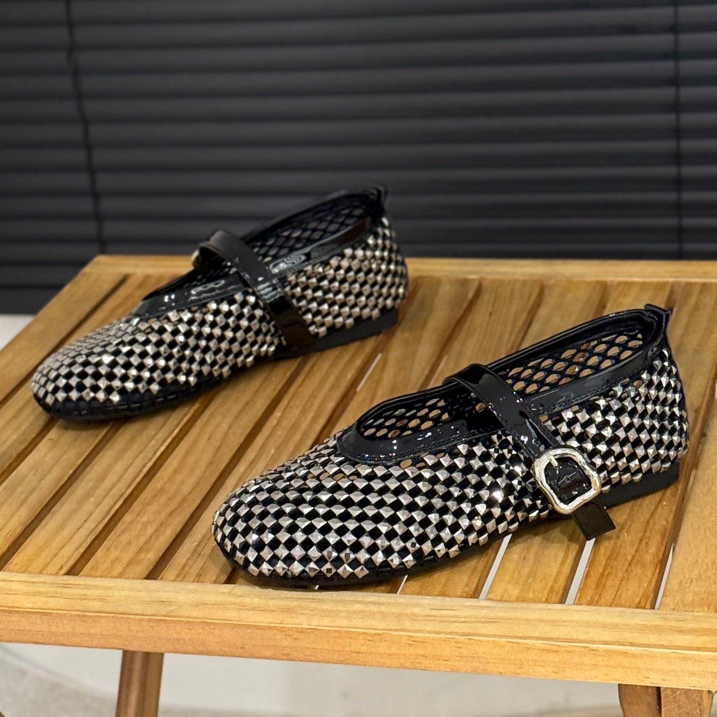 法式镂空编织平底玛丽珍鞋女2026年新款一字扣带透气百搭浅口单鞋,女鞋,玛丽珍鞋,淘宝优惠券,粉丝福利购,淘宝优惠卷