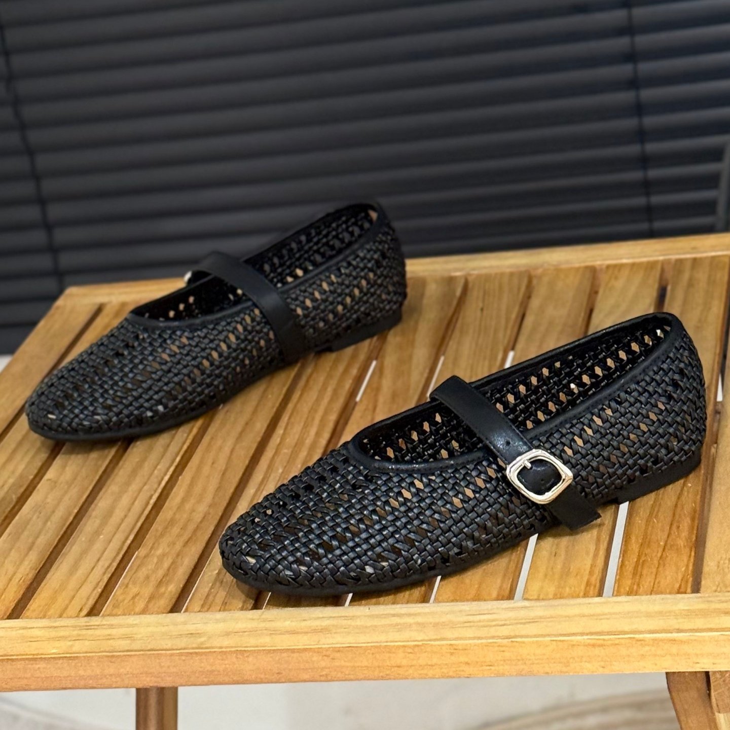 法式镂空编织玛丽珍鞋女2026春季新款一字带平底透气舒适浅口单鞋,女鞋,玛丽珍鞋,淘宝优惠券,粉丝福利购,淘宝优惠卷