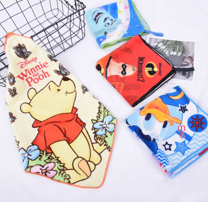 pure cotton Large square kindergarten children Wash one's face towel Lanyard Lanyard Name 34*34CMin the Home Daily , Towel/Bath towel/Bathrobes , Towel/Handkerchief  category - from Buy2taobao.com to provide professional Taobao agent buy service
