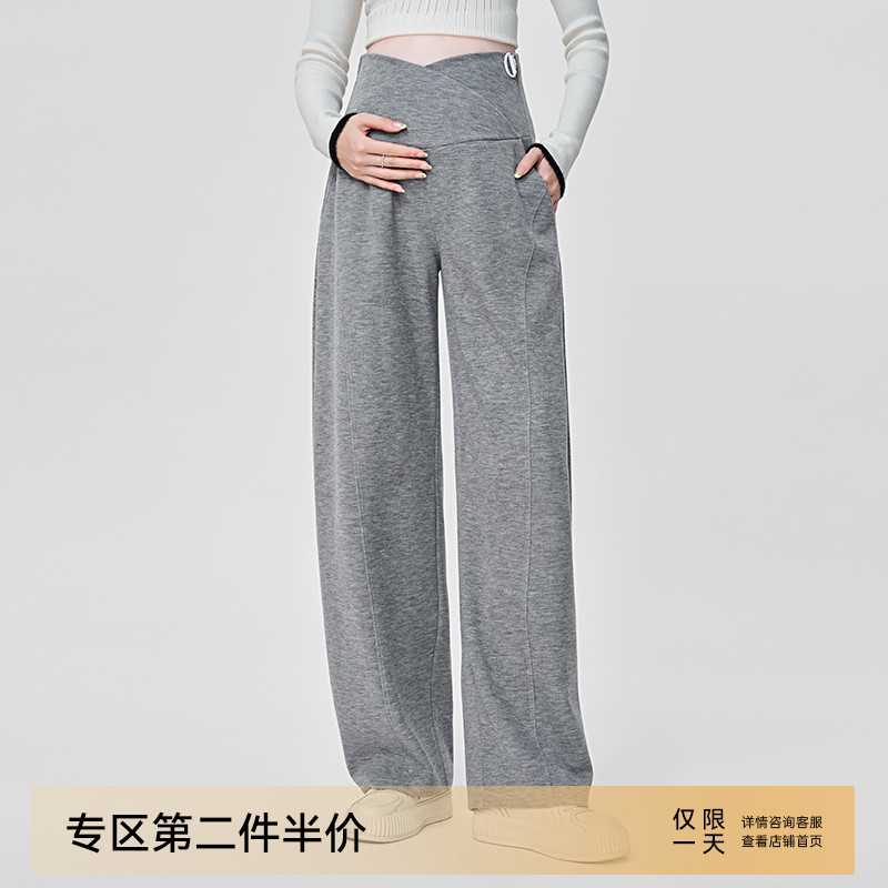 MASANON孕妇休闲运动卫裤春秋款