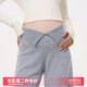 春装 MASANON孕妇裤 小个子不勒肚子直筒裤 2026新款 春秋外穿阔腿裤