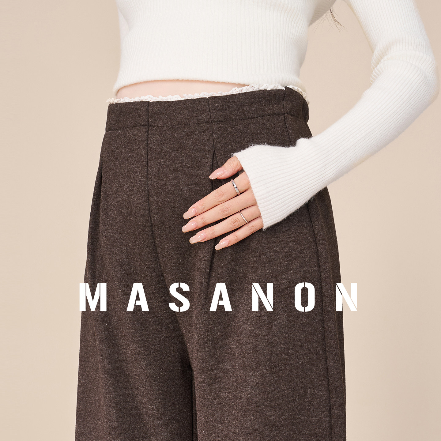 MASANON孕妇裤冬外穿加厚仿羊绒保暖裤孕早期小个子加绒阔腿裤子,孕妇装/孕产妇用品/营养,孕妇休闲裤,淘宝优惠券,粉丝福利购,淘宝优惠卷