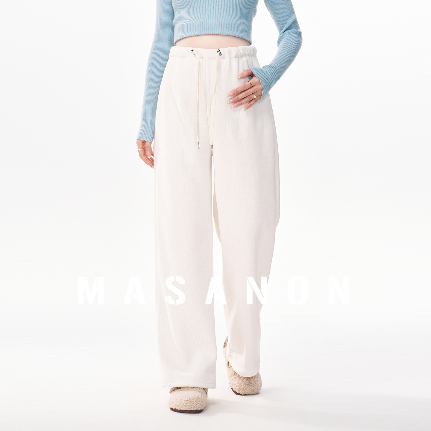 MASANON孕妇裤冬外穿孕期不勒肚子加绒加厚棉裤小个子阔腿裤冬装,孕妇装/孕产妇用品/营养,孕妇休闲裤,淘宝优惠券,粉丝福利购,淘宝优惠卷