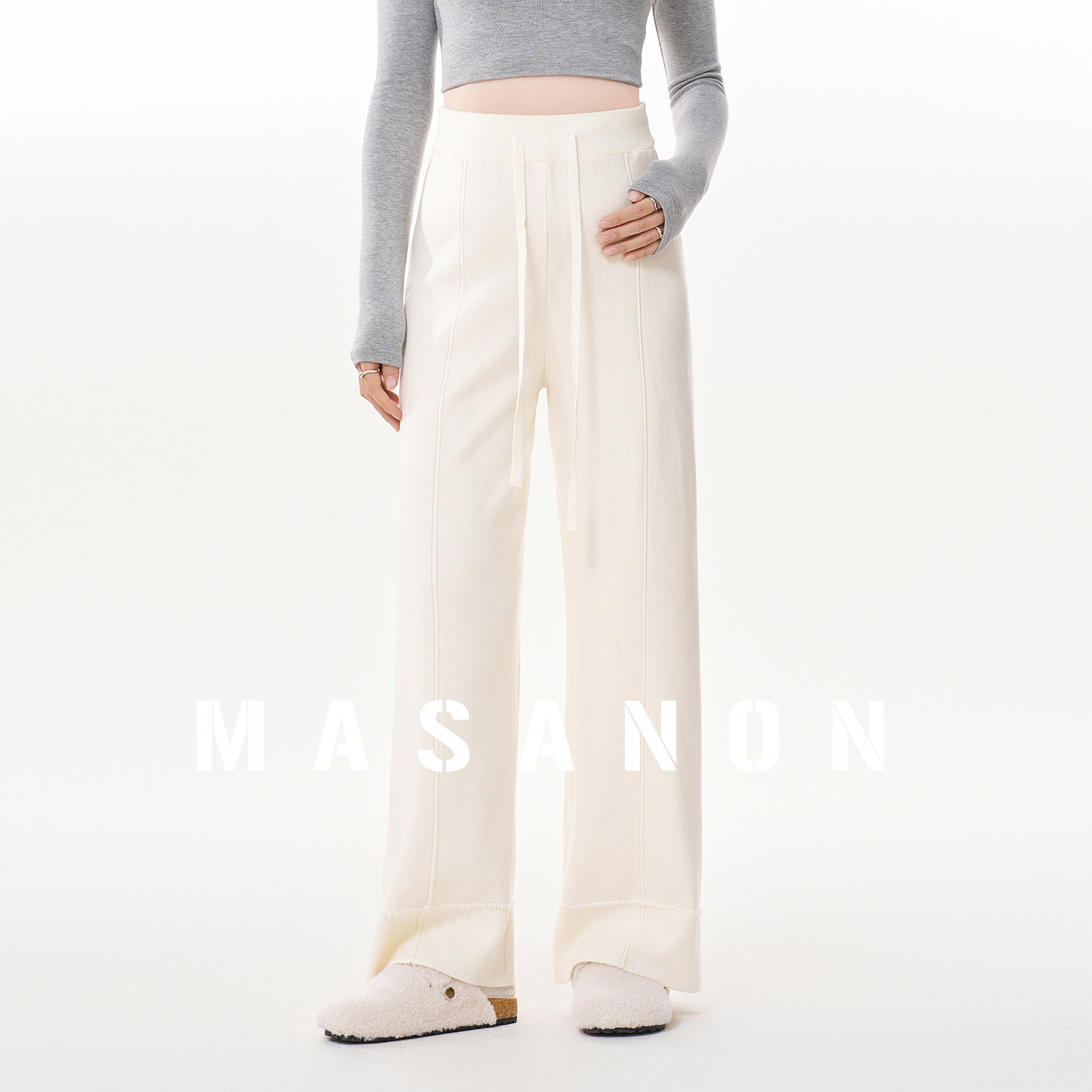 MASANON孕妇裤子秋冬外穿