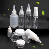 30ml50ml采耳洗眼喷雾瓶喷细雾补水喷瓶尖嘴瓶挤压式 塑料透明空瓶
