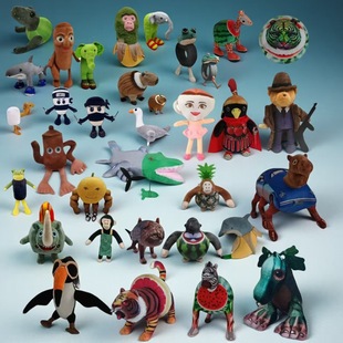 畸形动物园zoo guard动物园异常兔子猫公仔毛绒玩具背垫靠枕抱枕