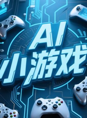 AI小游戏制作游戏开发软件app小游戏定制手游ai游戏微信游戏设计