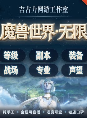 魔兽世界代练无限装备等级副本装备金币专业声望战场
