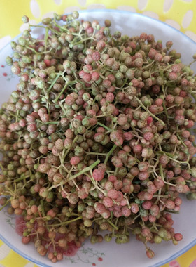 山西农家新鲜花椒片红带红色花椒腌菜熬花椒油包邮非藤椒麻椒