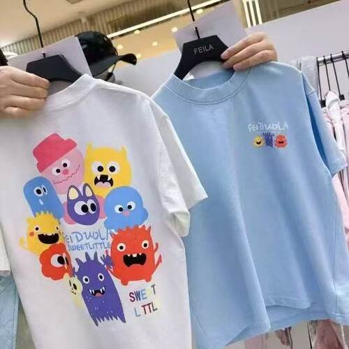 男女童短袖T恤衫夏款儿童上衣