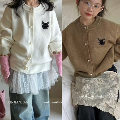 心尖尖波拉韩国童装女童毛衣