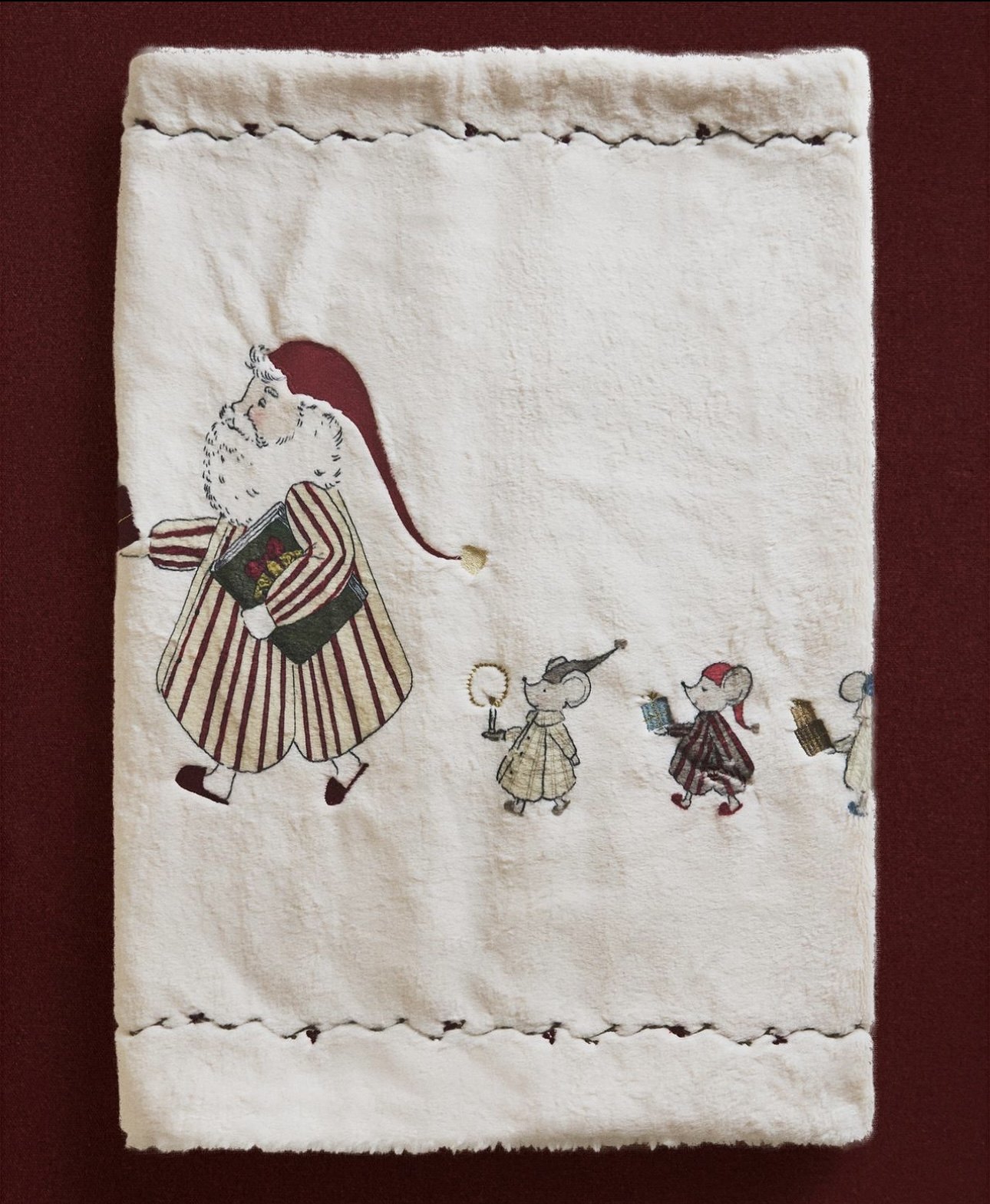 ZaraHome圣诞老人仿皮草仿兔毛儿童盖毯毛毯休闲毯圣诞系列,居家布艺,床边毯,淘宝优惠券,粉丝福利购,淘宝优惠卷