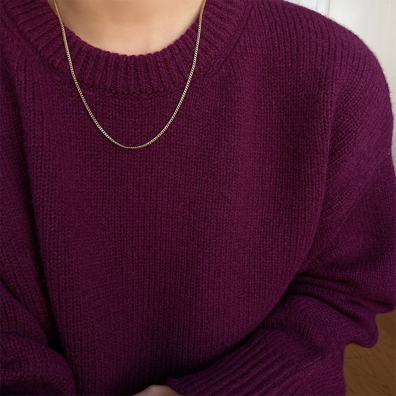 OPs简百搭侧身古巴链不褪色