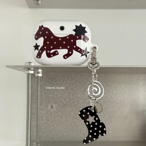 Y2K可爱星星小马airpods4耳机套