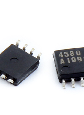 4580 NJM4580M 贴片8脚 NJM4580D JRC4580 双运放芯片