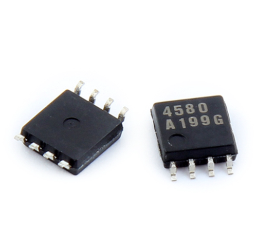 4580 NJM4580M 贴片8脚 NJM4580D JRC4580 双运放芯片