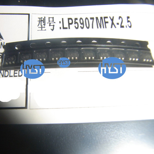 LP5907MFX-2.5 SOT23-5 丝印LN7B 低噪声LDO稳压器 全新原装