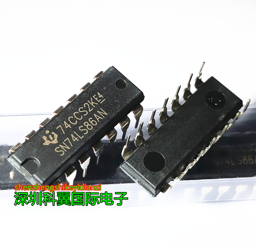 SN74LS86AN SN74LS86N 74LS86 直插DIP-14 栅极/逆变器IC 全新