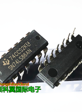 SN74LS86AN SN74LS86N 74LS86 直插DIP-14 栅极/逆变器IC 全新