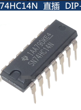 74HC14 SN74HC14N = HD74HC14P直插DIP-14 高速CMOS器件 全新原装