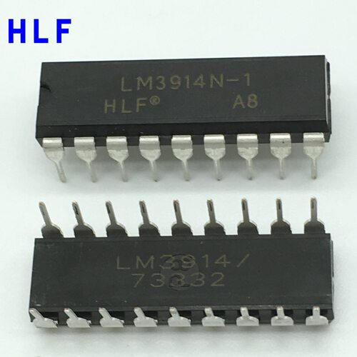 LM3914  LM3914N-1 LED条形图显示驱动器 直插DIP-18 大芯片HLF