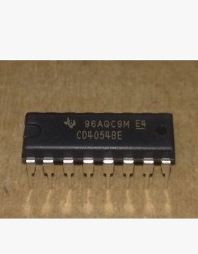 CD4054 CD4054BE 液晶显示驱动器 直插DIP-16 全新原装