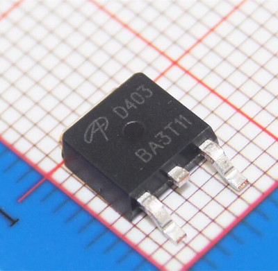 贴片 AOD403 D403 TO-252 30V 85A P沟道 MOS场效应管 全新