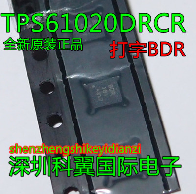 丝印代码BDR  TPS61020DRCR开关稳压器  贴片QFN-10 全新原装