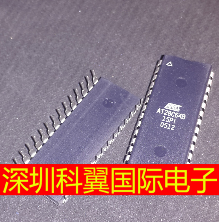 AT28C64B-15PU  AT28C64B-15PI 全新原装现货  DIP-28