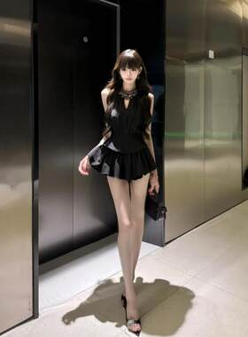 纯欲辣妹套装夏季收腰显瘦两件套