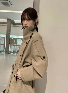 卡其色风衣外套女2026春季