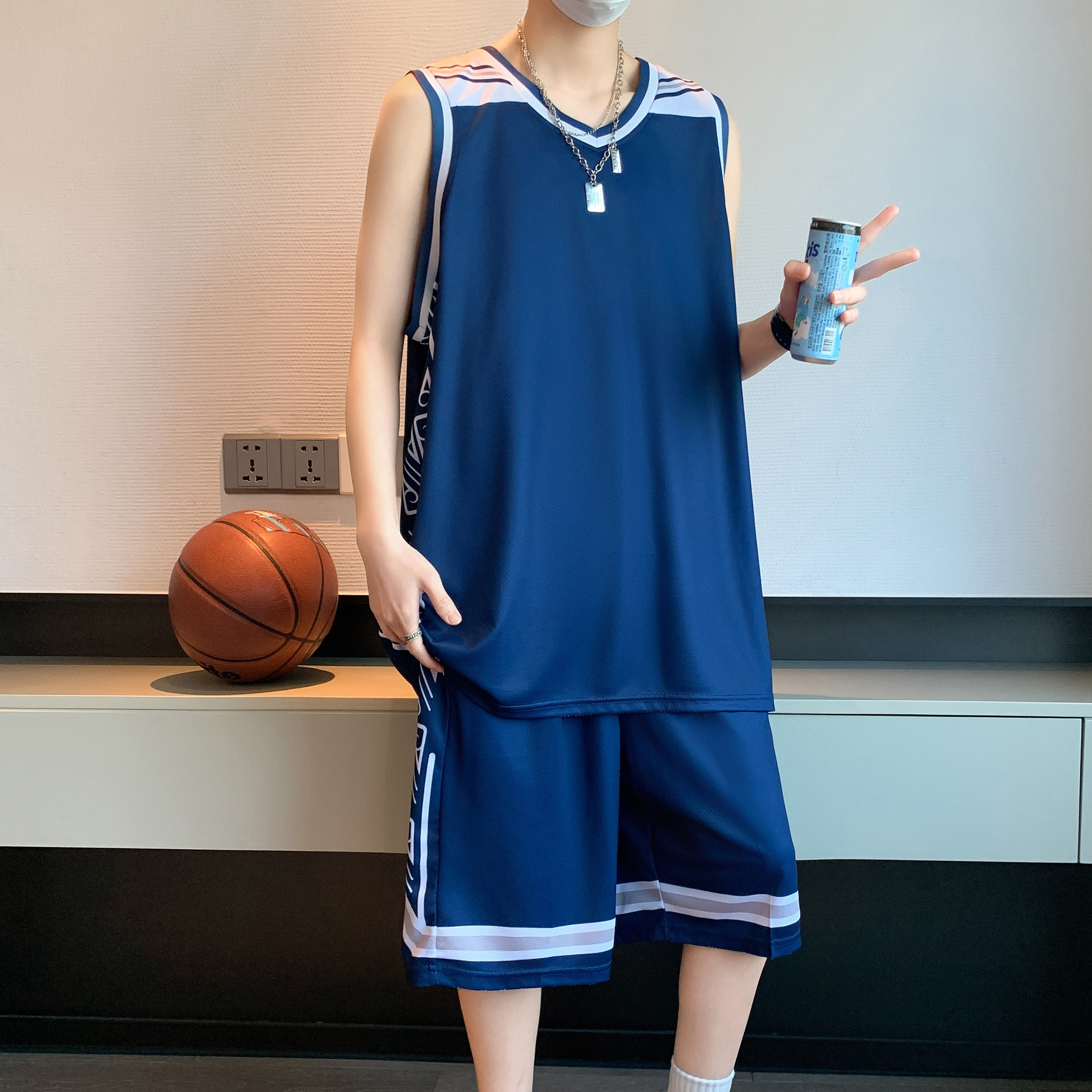 篮球服定制比赛队服套装男夏速干篮球服