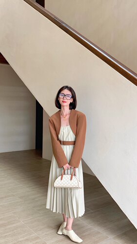 西装秋季走秀款显瘦外套礼服裙子
