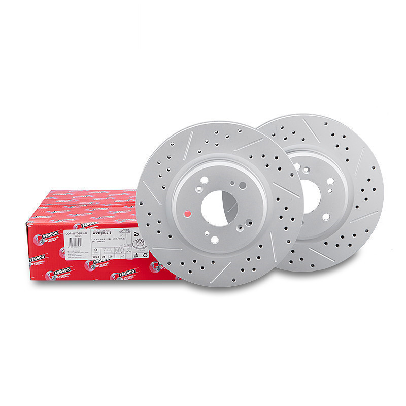 适用宝马新1系F20底盘116i进口3系F30前刹车盘菲罗多DDF2195DR/LC