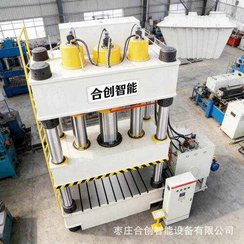 400t三Y32-400T梁四柱压力机缸 多同步油液压机板材成型压机可定