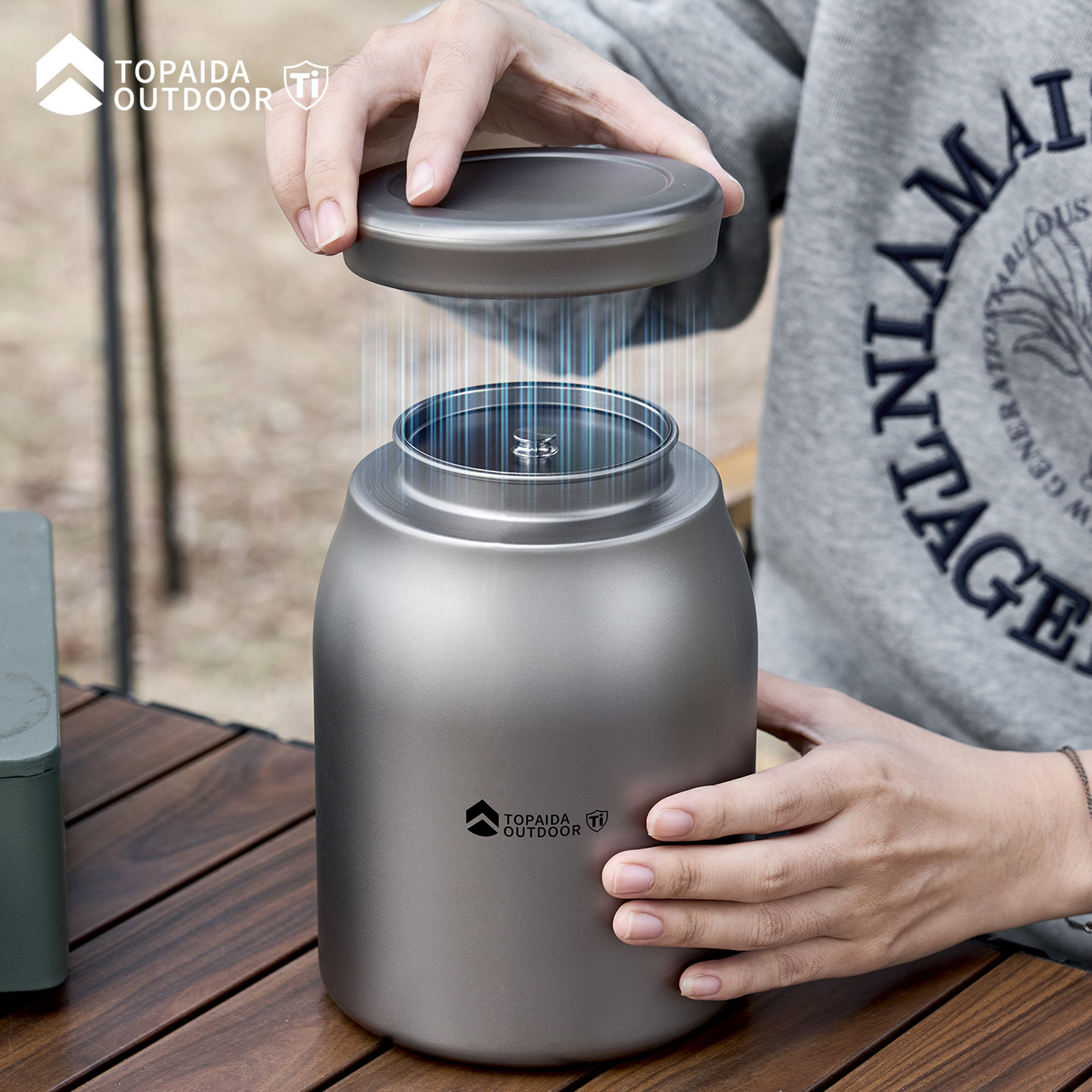 纯钛茶叶罐大号储茶罐高档精品密封罐子家用茶叶包装盒磁吸收纳罐,户外/登山/野营/旅行用品,水杯,淘宝优惠券,粉丝福利购,淘宝优惠卷