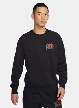 Nike耐克官方NIKE CLUB FLEECE 男子加绒长袖圆领运动衫FV4446